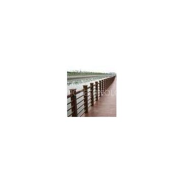 Brown WPC Decking Flooring