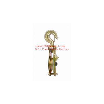 Lifting pulley,crane pulley,Single wheel link pulley