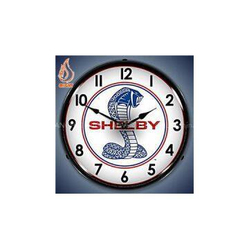 Custom Logo Plastic Wall Clock For Promotion