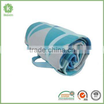 Easy Carry Polyester Moisture Blanket Microfiber Beach Mat photo-3