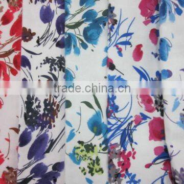 100% cotton printed flannel textile fabric