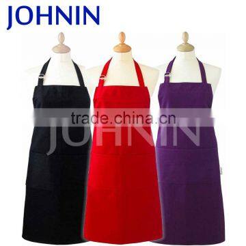 Multicolor customized logo unisex waterproof kitchen apron for adults