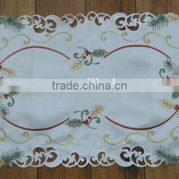 Shimmer Embroidered Collection Cutwork Table Runner, 16 by 36-Inch photo-4