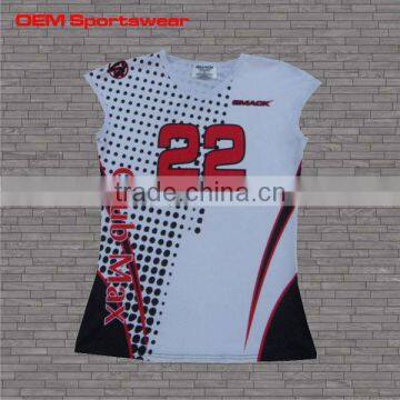 Women sleeveless volleyball jerseys, volleyball uniforms