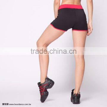 Gym Clothing Women Color Block Dance Short Gym Short photo-2