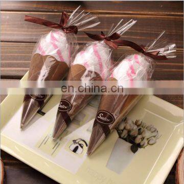 Mocha ice cream cake towel souvenir wholesale