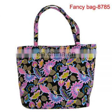 Printed handled insulated beach cooler bag