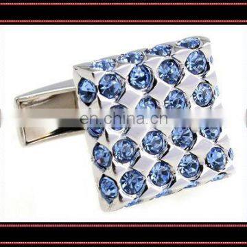 fashion accessories luxury crystal diamond cufflinks