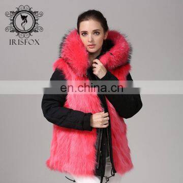 2016 winter korean style fur coat fox