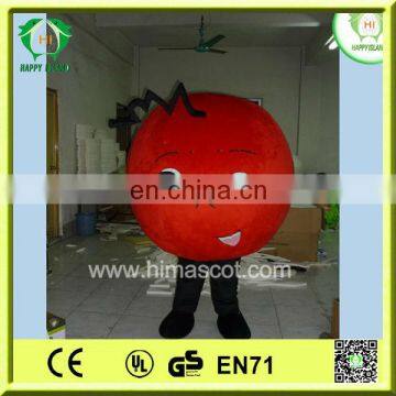 HI hot sale red ball mascot