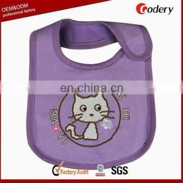 Hot selling baby bibs with snaps