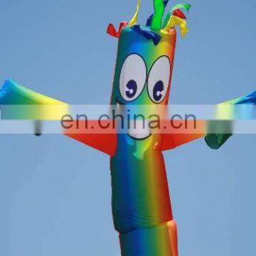 Inflatable Rainbow advertising dancer with blower,inflatable air dancer