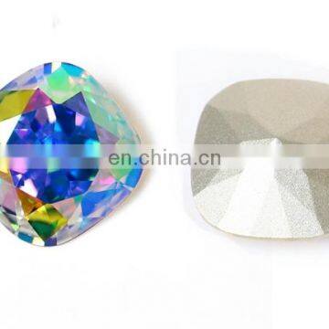 Crystal ab color point back crystal stones decorative for jewelry