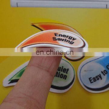 High quality silicone microfiber cloth screen cleaner sticker for mobile