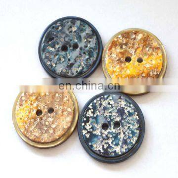 New fashion resin round button