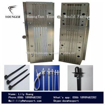 automotive nylon cable tie injection moulds