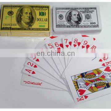 custome plastic coated playing card