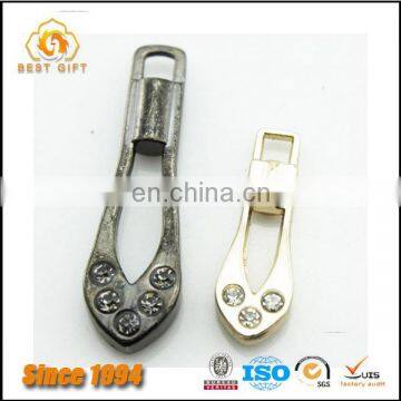 Guangdong Factory Wholesale Custom Garment Accessories Jacket Metal Logo Zipper Pulls photo-5