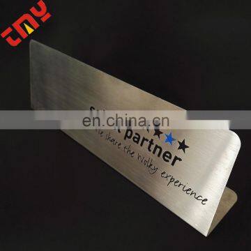 Custom Design Logo Label Metal Plate Bending With Excellent Technology photo-2