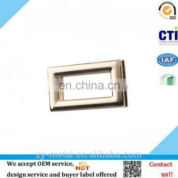 Rectangular lock metal bag buckle with low price