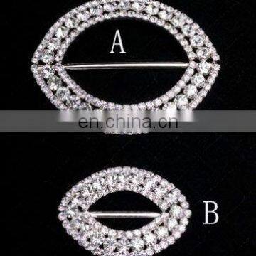 Fashion shiny rhinestone buckle