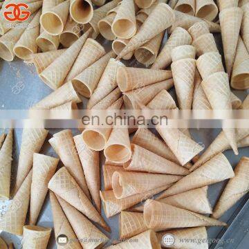 Automatic Rolled Crisp Cone Making Production Line Ice Cream Cone Machine photo-6