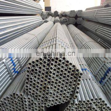 hot galvanized steel round pipe galvanized scaffolding tube