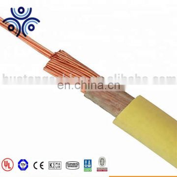 Round type rubber sheath copper conductor 50mm2 welding cable