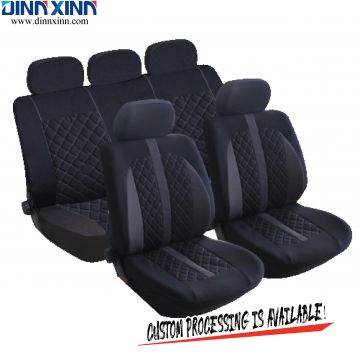 DinnXinn Audi 9 pcs full set PVC leather fancy car seat cover manufacturer China