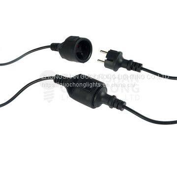 CE Listed,e27 20 FIXED SOCKET ,OUTDOOR COMMERCIAL WEATHERPROOF STRING LIGHT, 20M CORD photo-2