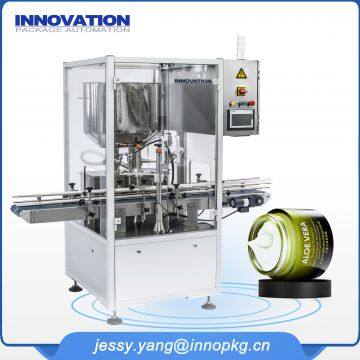 automatic facial cream filling and capping machine