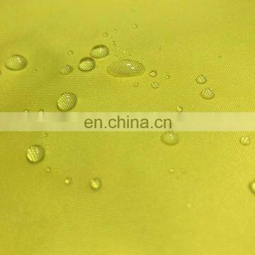 PU/PVC/TPE coated 210T nylon taffeta fabric waterproof fabric for workwear/uniform/outdoor jacket
