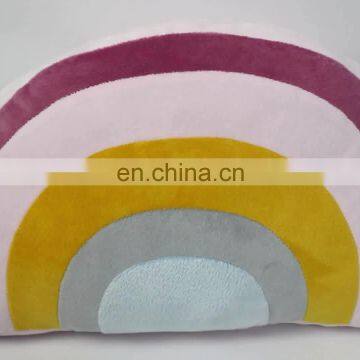 Children's room rainbow shaped cushion plush cushion home Decoration