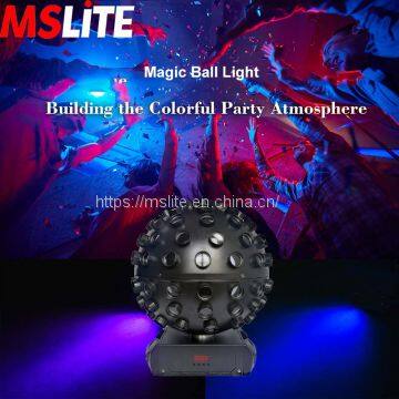 wholesale stage disco effect light 5pcs 18W RGBWA+UV 6in1 Super LED Magic Ball Light