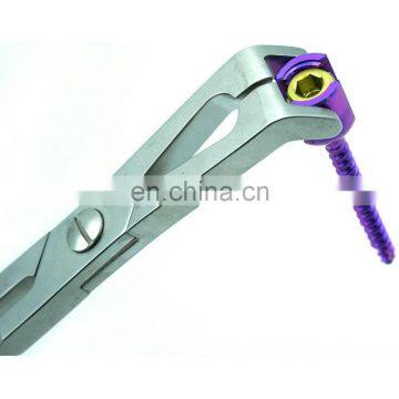 Competitive Price Bone Surgery Monoaxial Pedicle Spinal Pedicle Screw Fixation Orthopedic Surgical Spine Implants photo-4