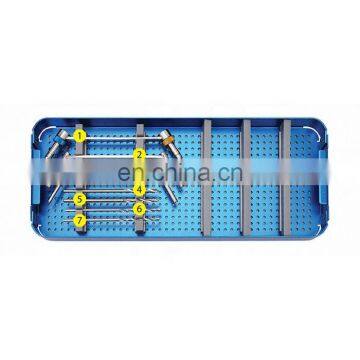 Factory Price Bone Surgical Instrument Sets Large Fragment Instrument Set Basic Orthopedic Instrument Set for Trauma Plate photo-3