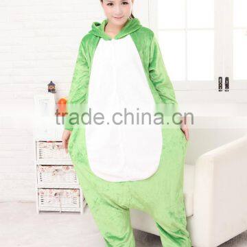 2015 Walsonstyles Cheapest Winter animal Onesie pajamas jumpsuit flannel adult frog onesie