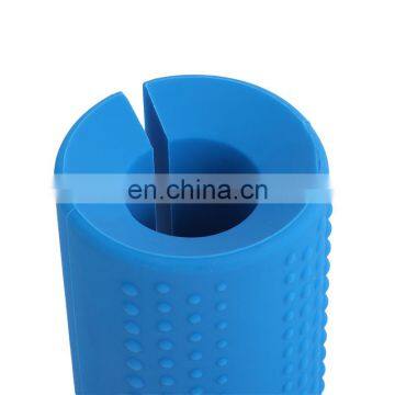 2021 Vivanstar Нескользящие толстые силиконовые рукоятки для поднятия тяжестей для гантелей photo-6