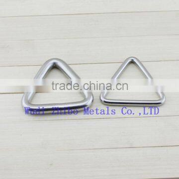 metal rings triangle ring for handbag decoration