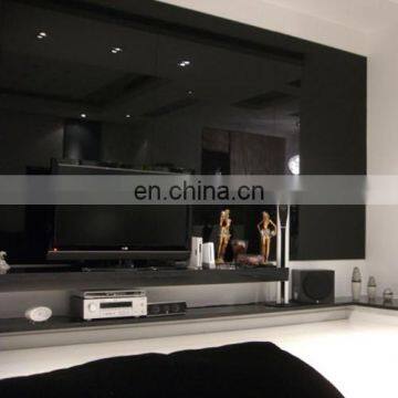 China Guangdong Shenzhen Hot Selling High Quality Wardrobe Cabinet Colored Decorative Back Back Painted Tempered Glass Prices m2 photo-2