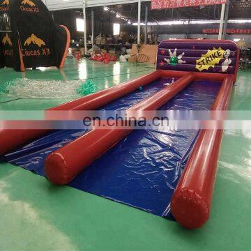 Factory Hot Sale Funny Game Inflatable Blowing Track for Outdoor Game