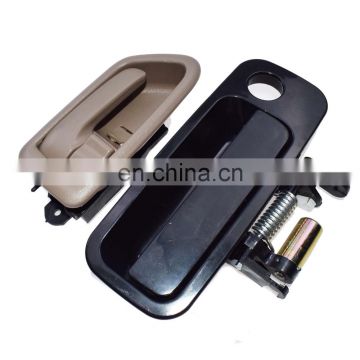 Front Right Exterior&inside Door Handles 2Pcs For Toyota Camry 97-01 69210AA010 69210-AA010 69205-AA010