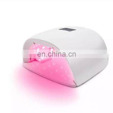 Portable Handle Design Cordless Rechargeable Nail Lamp Curing LED Gel Nail Polish 86W LED Nail Lamp Dryer machine for The thumb