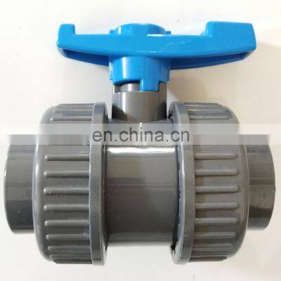 2018 hot sale PVC union ball valve