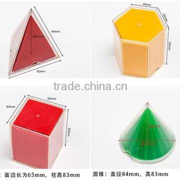 8pcs Plastic Geometry Model Set photo-4