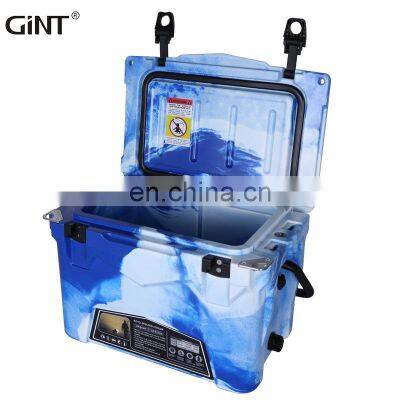 GiNT 20QT Fashion Design Rotomolded Cool Cooler Box Camouflage Print Mixed Color Hard Cooler Ice Cooler Boxes Ice Chest