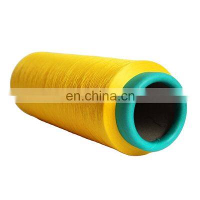 Wholesale DTY 75D/72F SIM Color 100% Polyester Drawn Textured Filament Yarn