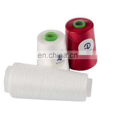 Wholesale 100 Spun Polyester Yarn Dyed Sewing Thread 40/2 Hilo Poliester 40/2 Thread Twisting Sewing Machine photo-3