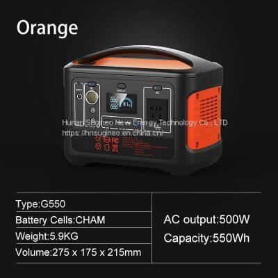 Outdoor Camping Portable Solar Power Station,500w Portable Power Station,portable Power Station With Solar Panel