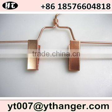 Rose Gold Metal Clips Sexy Underwear Hanger for Pants photo-2